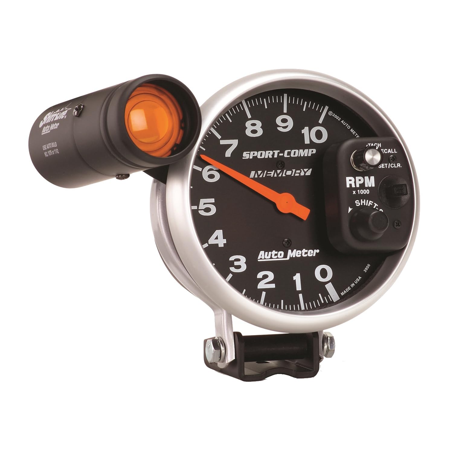 Amazon.com: Auto Meter 3906 Sport-Comp Shift-Lite Memory