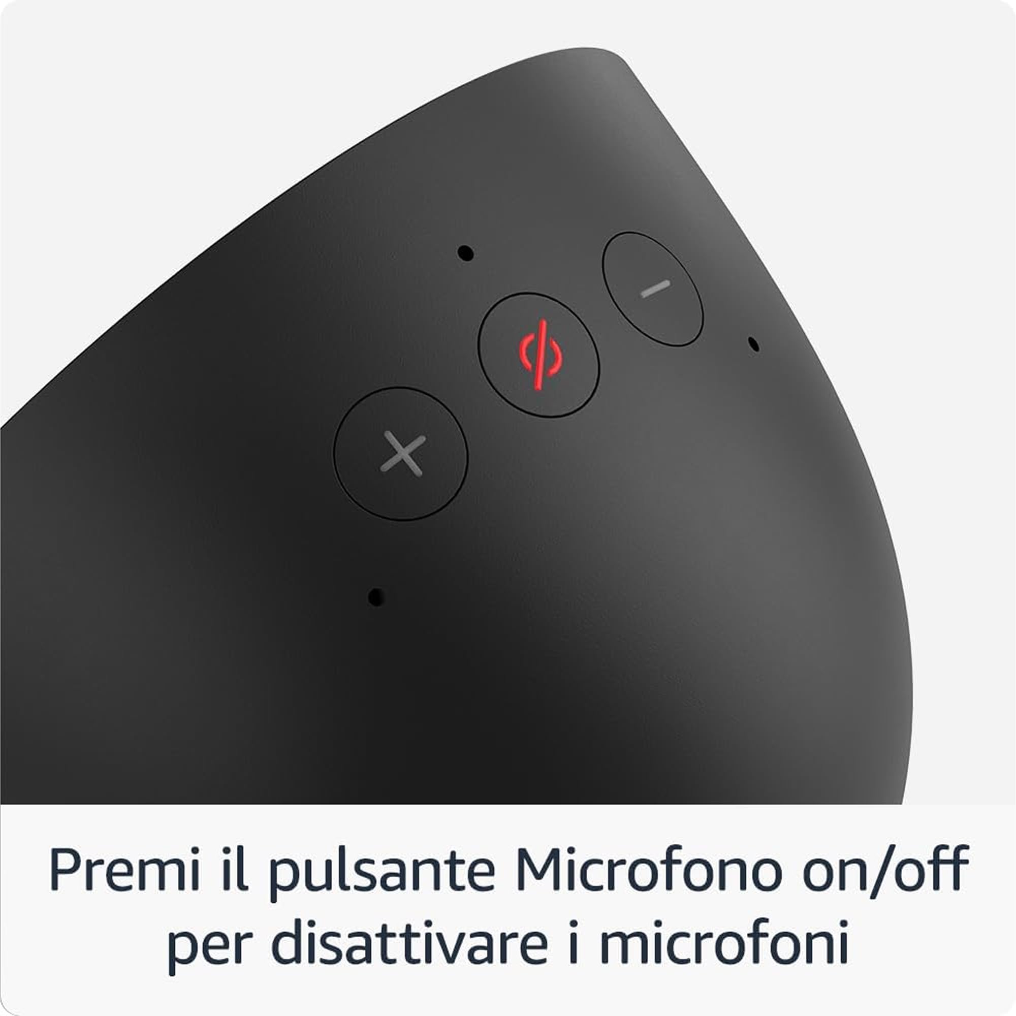 Amazon Echo Spot | Sveglia intelligente con audio di qualità e Alexa + Nuovo supporto da tavolo con porte di ricarica USB-C e USB-A per Echo Spot