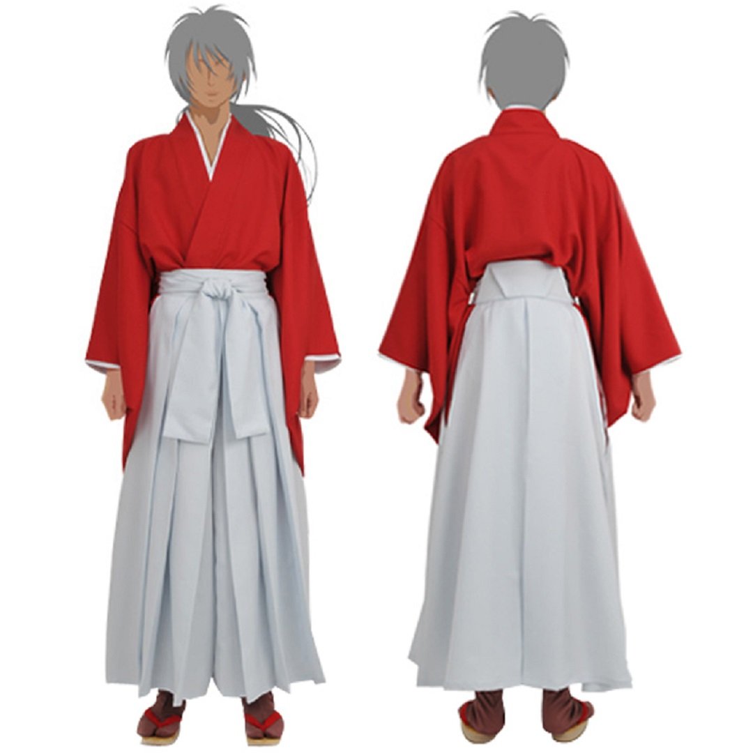 Amazon.co.jp: るろうに剣心 緋村剣心 公式 コスチューム メンズ M 