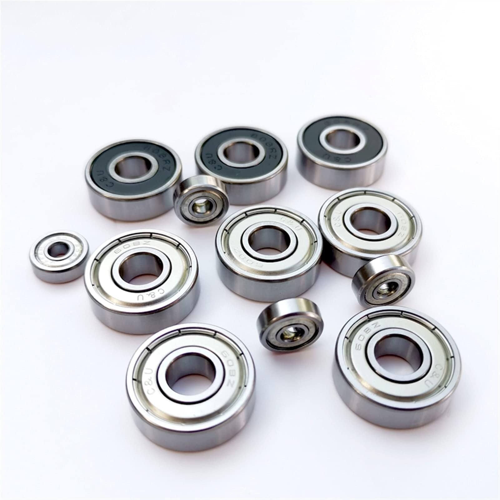 Bearing, Rear Wheel Bearing 10pcs/lot 603 604 605 606 607 608 609 623 624 625 626 627 628 629 634 635 636 637 638 639 zz 2RS Seals Wear Resistance