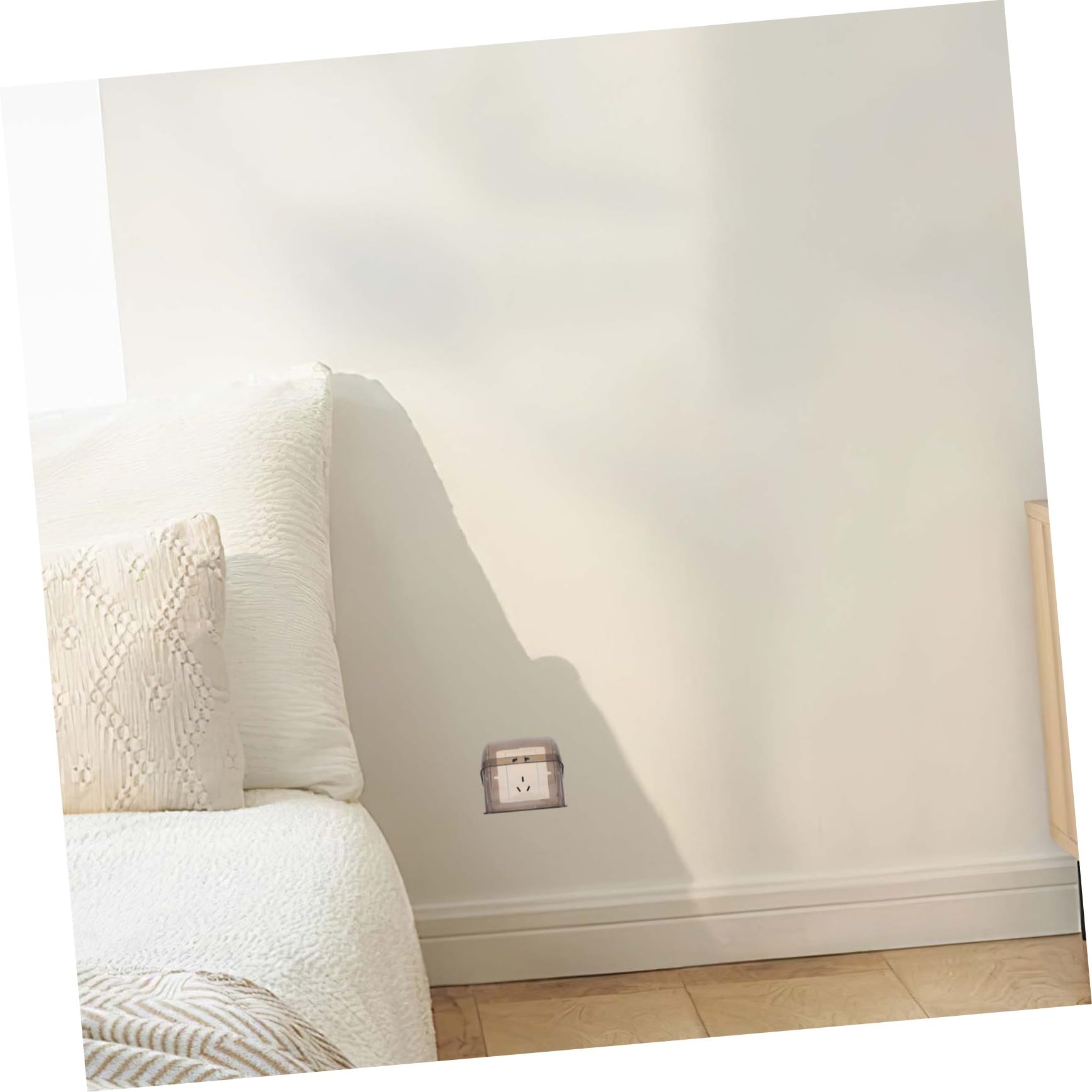 5Er-Box Steckdose wasserdichte Box Sicherheitssteckdose Steckdosenabdeckung im Badezimmer steckdosen-abdeckung socket cover Steckdosenabdeckung wetterfest Steckdosenschutz Plastik