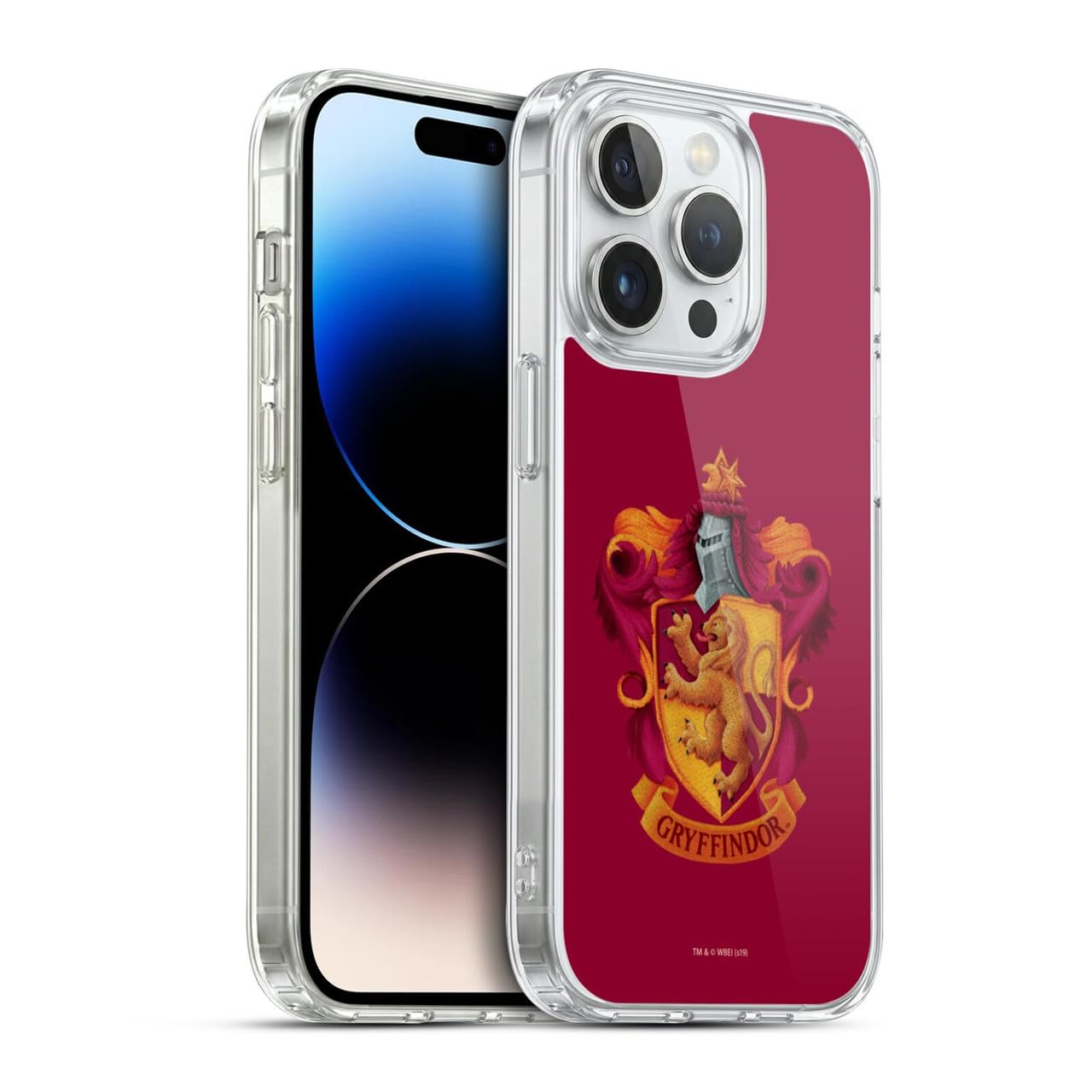 Funda Gryffindor Harry Potter para iPhone 14 Pro de gel suave 7