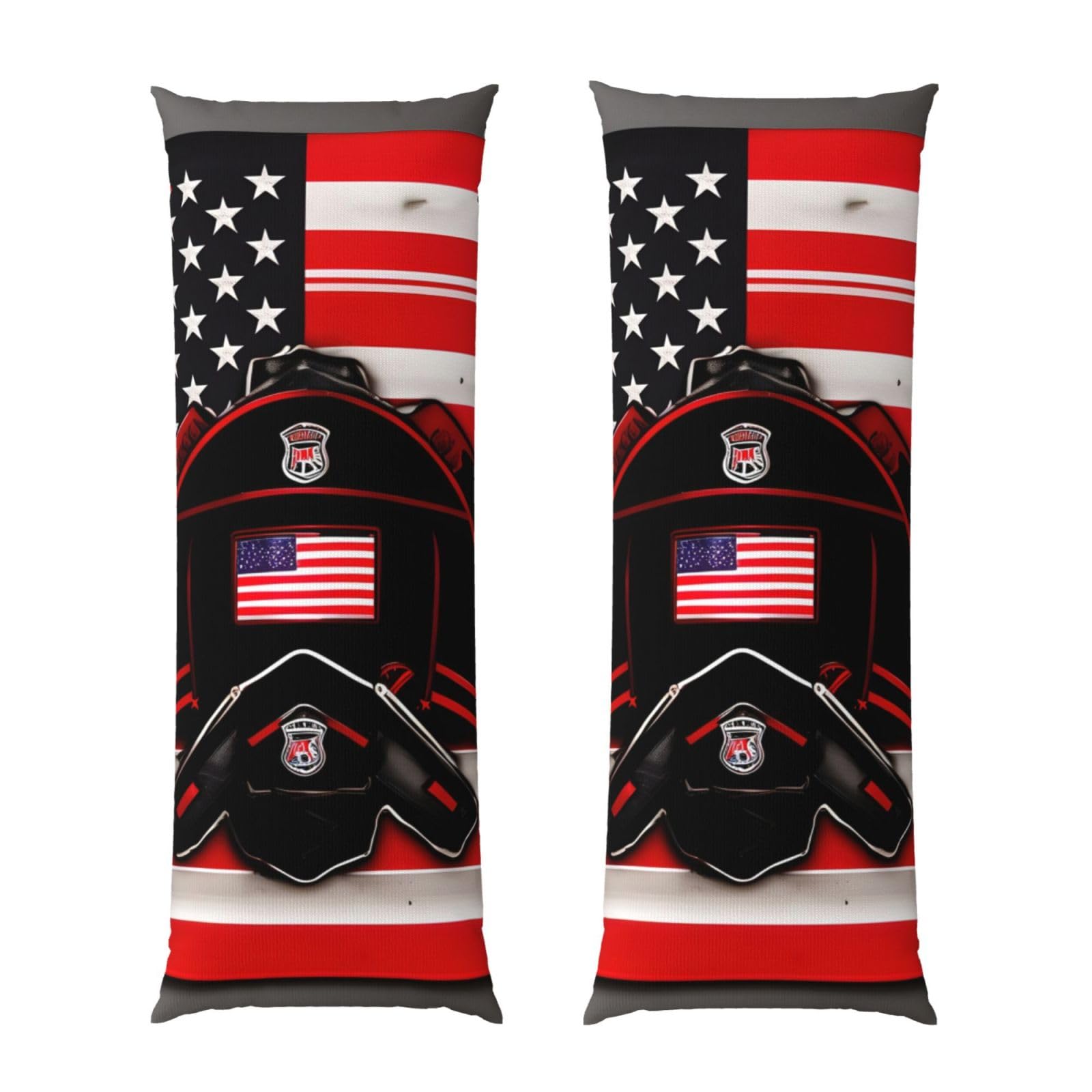 Housse de coussin USA Red Line ultra douce et respirante esthétique