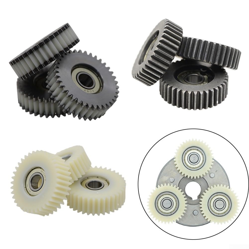 Gear Clutch Kit, Durable 36T Nylon Gears With Bearings, Electric Motor Parts 3-Piece Set For 500W E-Bikes Scooters And Electric Vehicles - View #8
