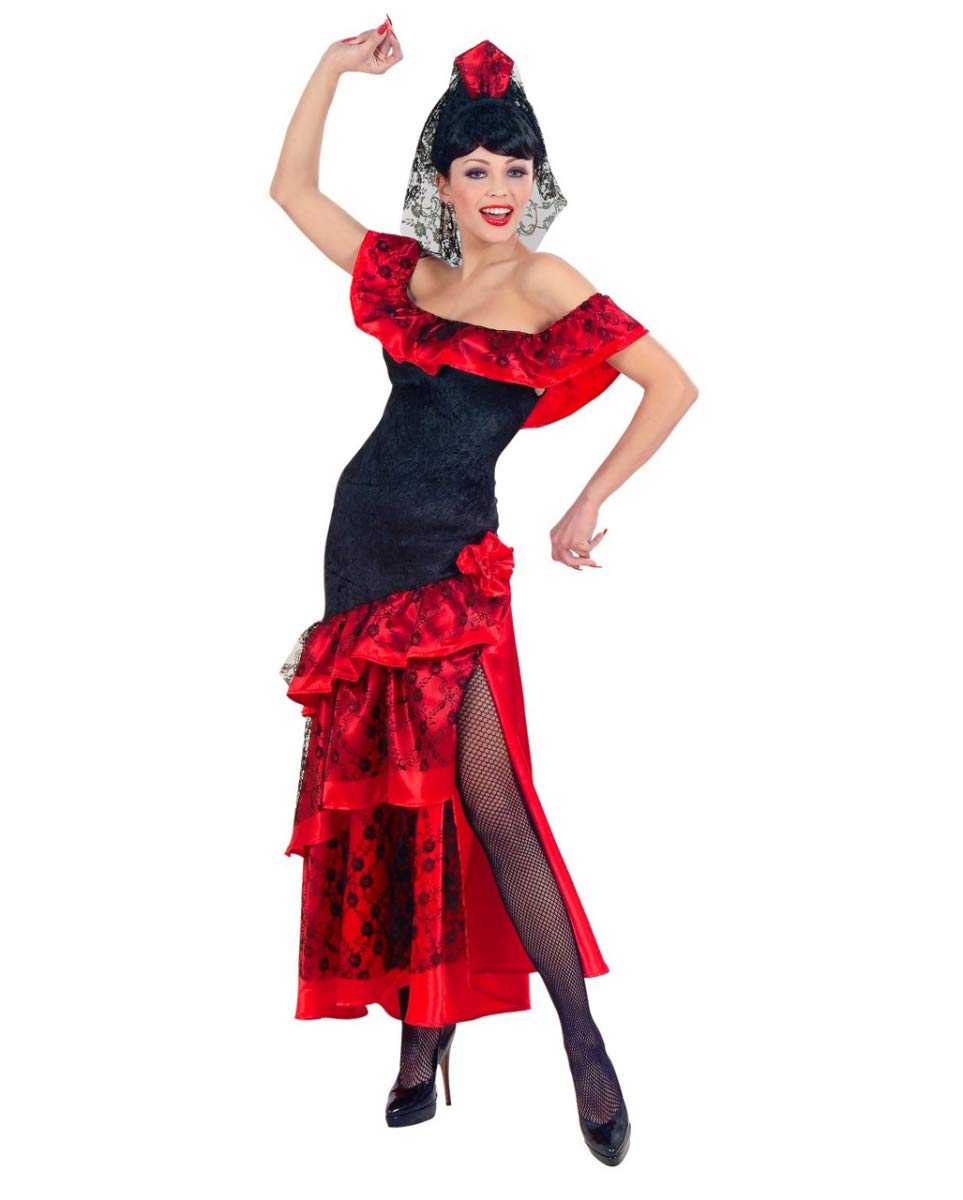 Horror-Shop Costume da Ballerina Spagnola L