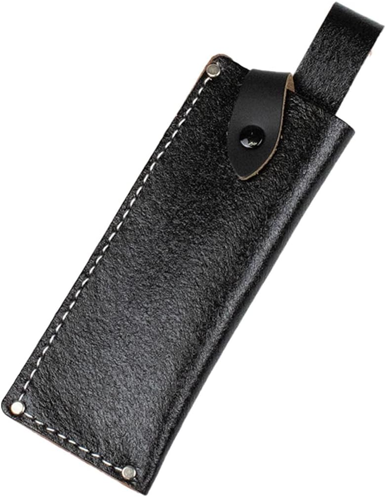 Geely Leather Knife Case, Square Shape, for Vegetables, Harvesting, Fall Prevention, Excellent Product, Easy to Use, Portable, Lightweight, Long Lasting, Convenient