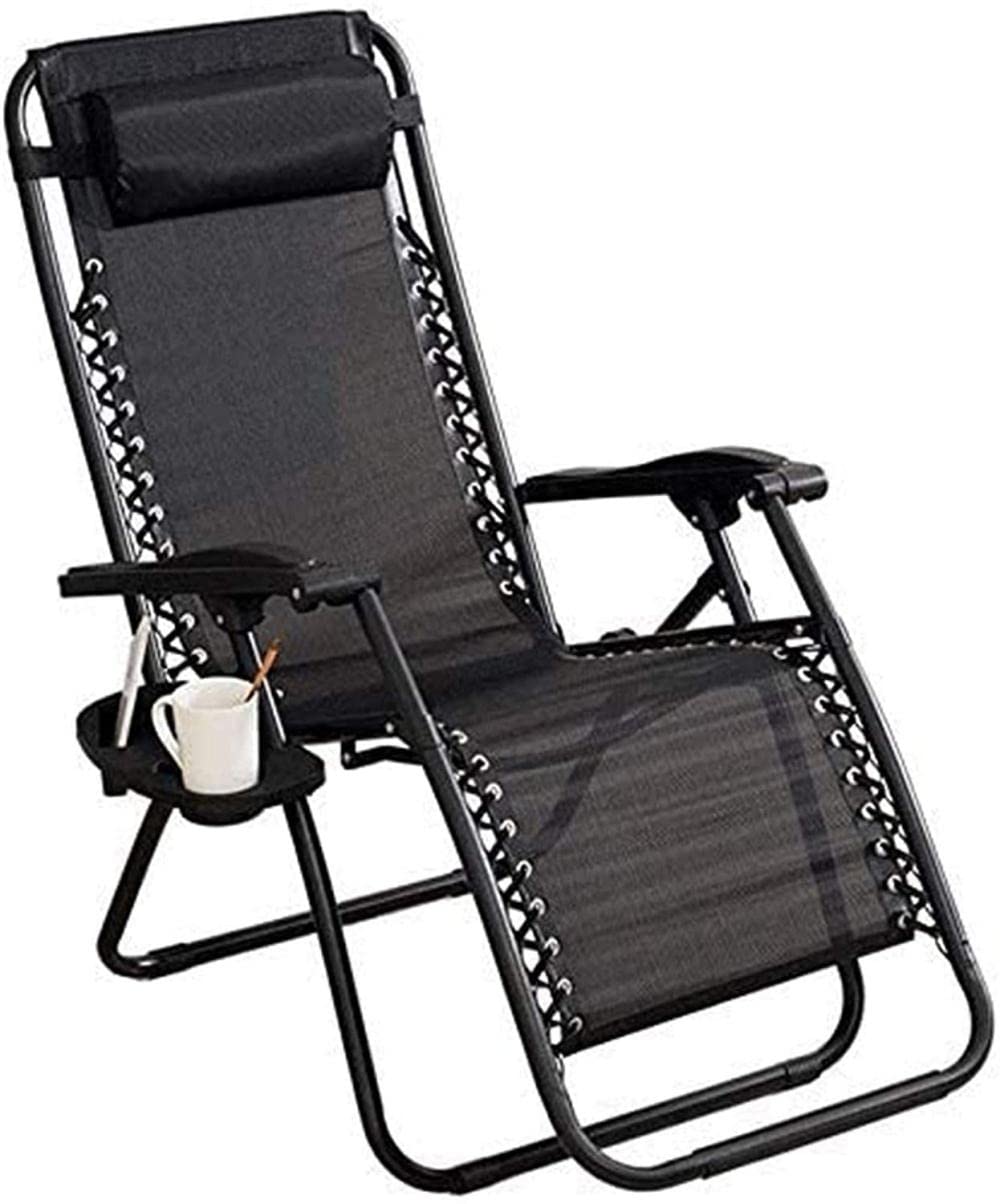 Chaise longue inclinable idéale pour la plage et le camping