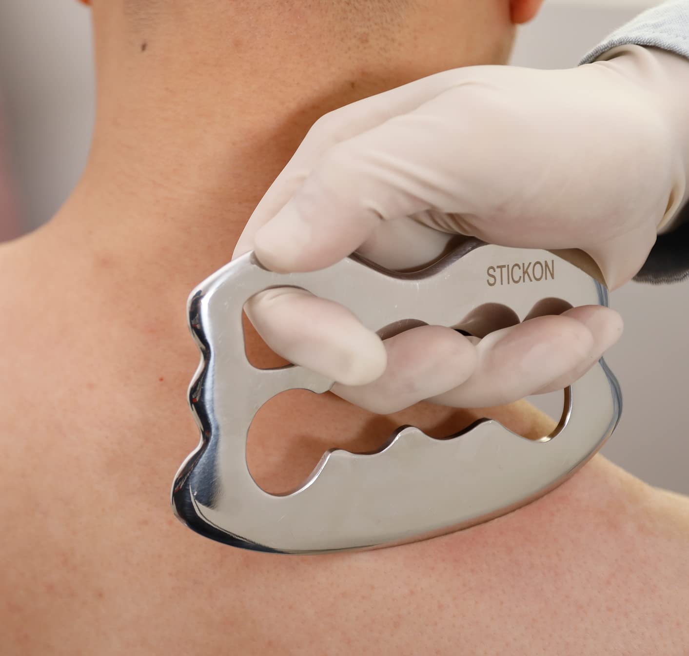 Zestaw narzędzi do masażu Gua Sha ze stali nierdzewnej - STICKON IASTM Tools świetne narzędzie do mobilności tkanek miękkich (STICKON-26)