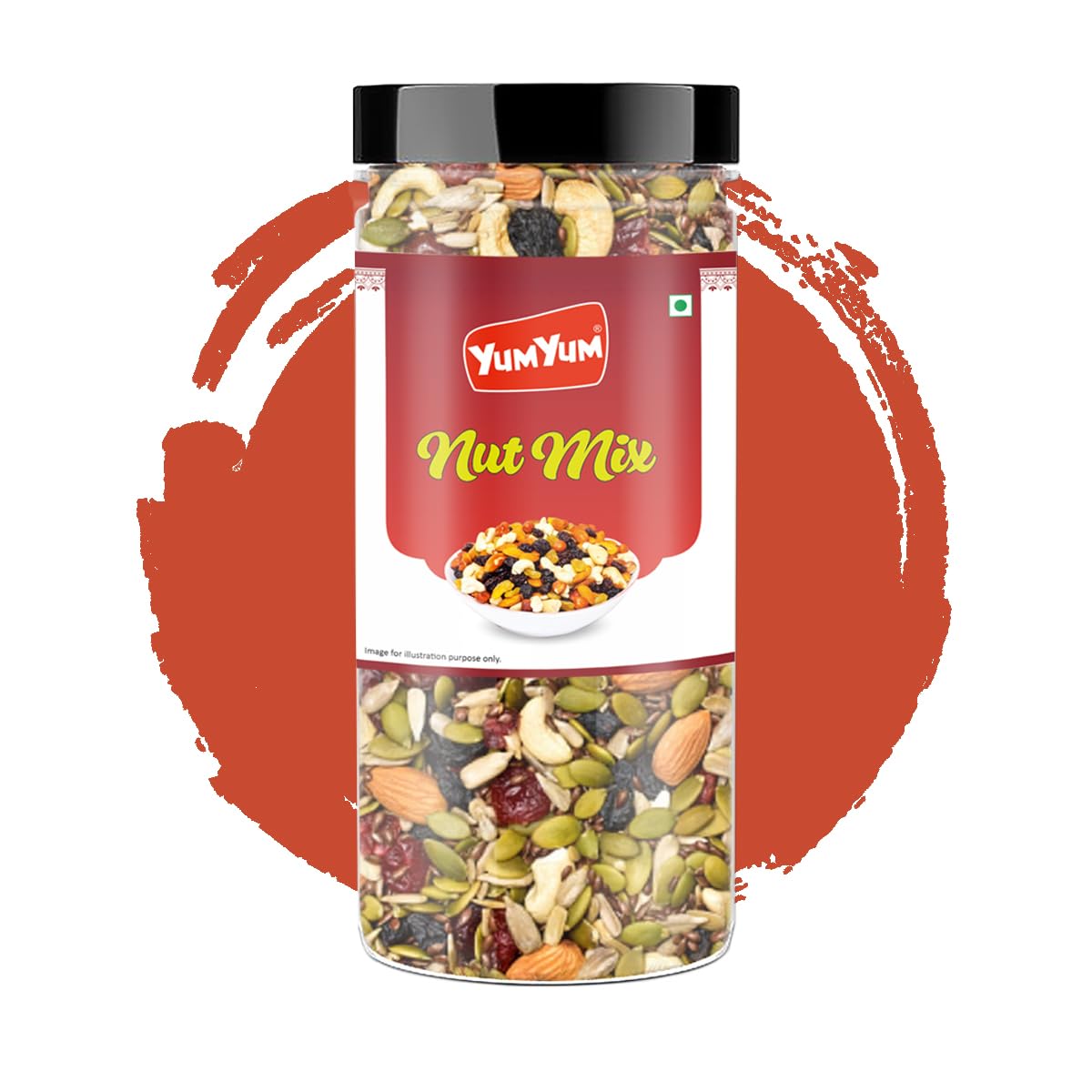 YUM YUM Mixed Nuts Dry Fruits & Berries Dried Nutmix, 250g