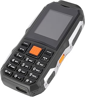 CHICIRIS Dual SIM Anti Shock Senior Phone, ABS Material, Big Buttons, 2800mAh Battery, Suitable for Elderly and Kids (Black) product image