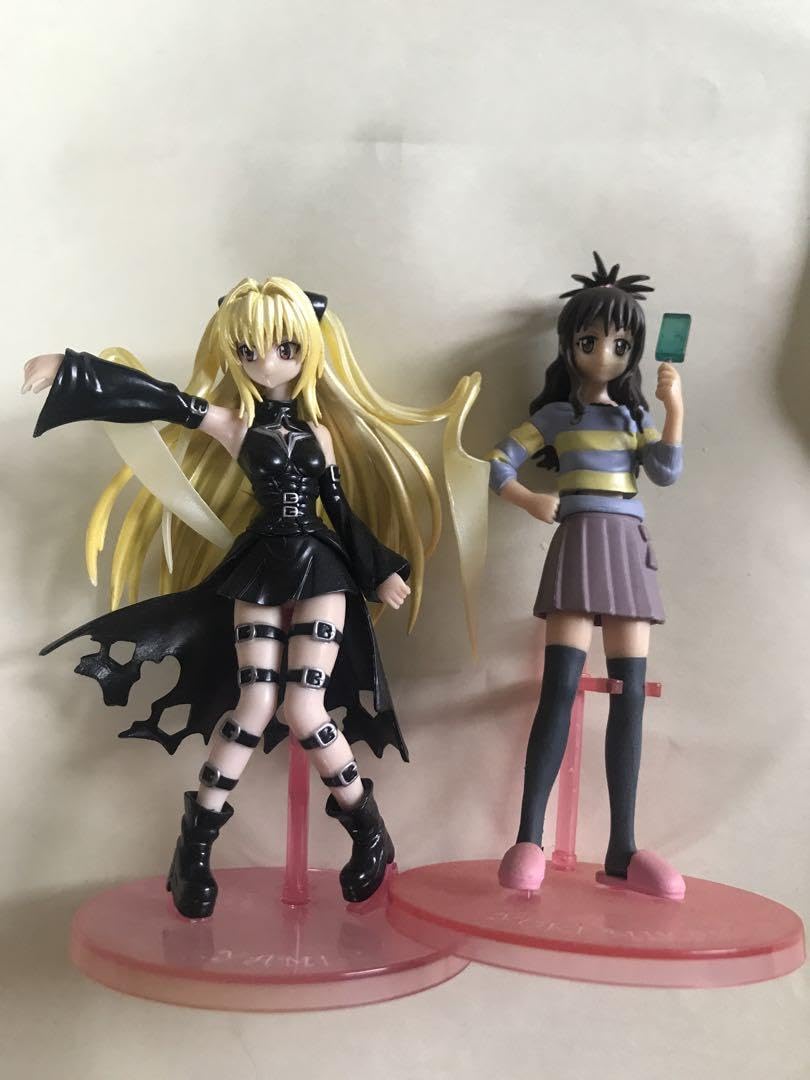 Amazon.co.jp: ToLOVEる 金色の闇結城美柑 フィギュアセット : ホビー