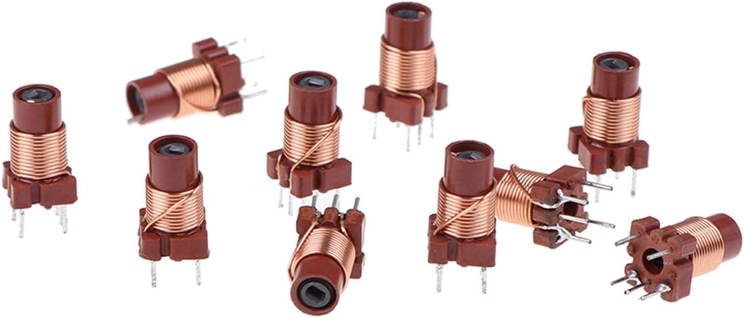 Kigauru Inductor 10pcs 12T 0.6uh1.7uh Adjustable High