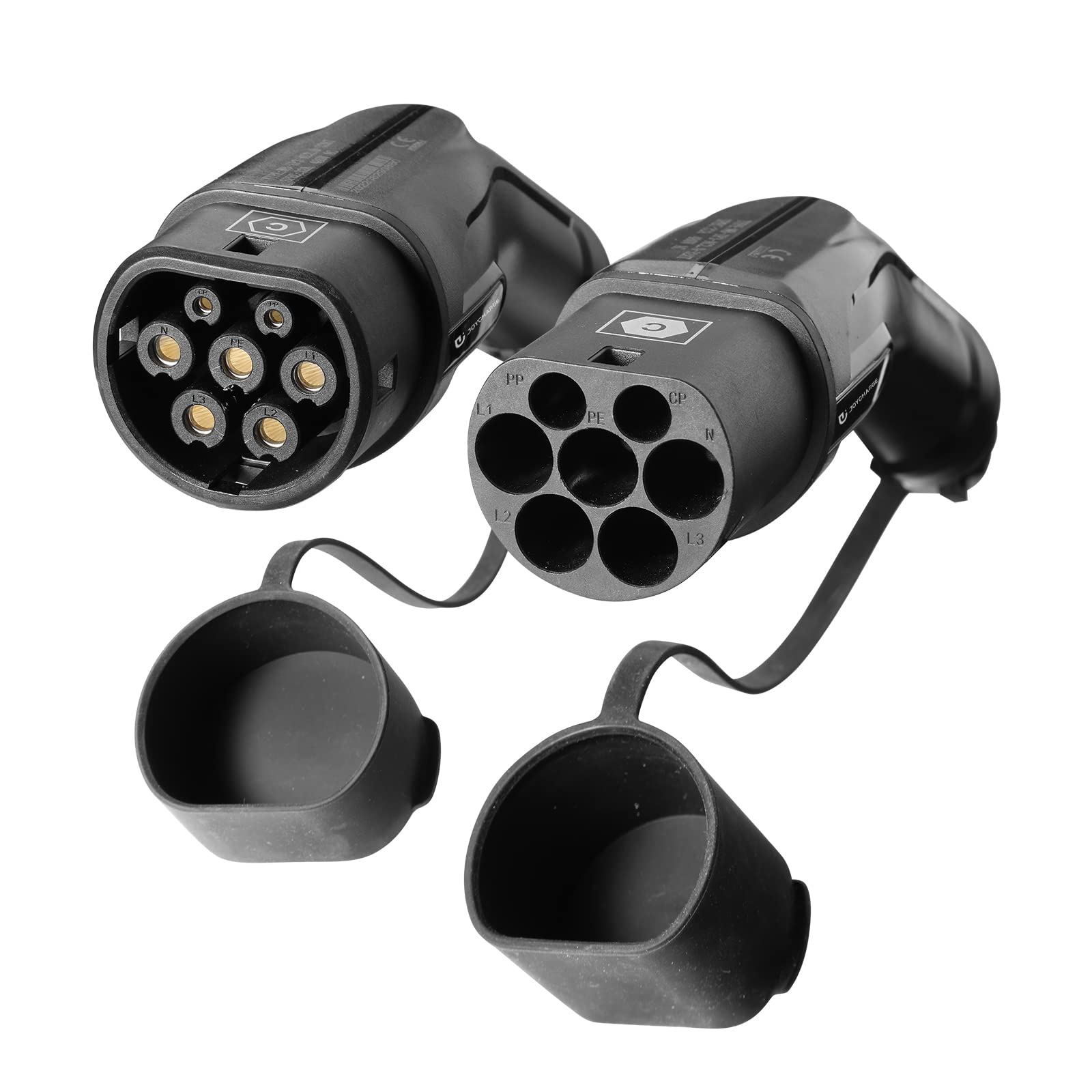 Typ 2 Ladekabel, 16 A / 11 kW / 3 Phasen / 5 Meter, IP55 wasserdichtes Autoladekabel für jedes Elektroauto