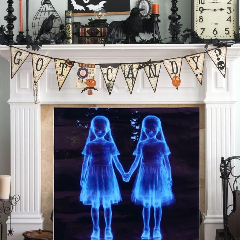 Sticker Halloween de niña fantasma para decoración miniatura 3