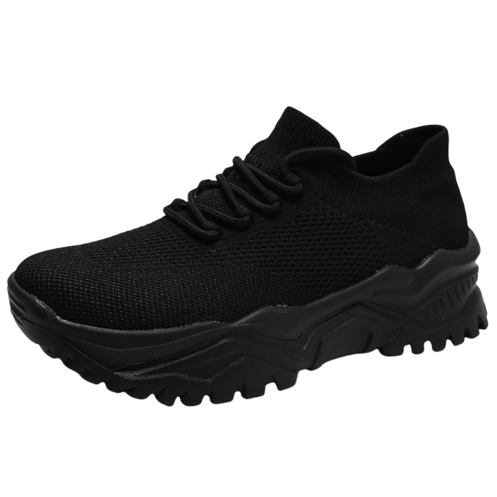 Scarpe Donna Ginnastica Leggere Scarpe Comode per Camminare Comode | Calzature Atletica in Suola Spessa per Passeggiata Invernale Sneakers Ragazza Concezione Ergonomica Pelle Sintetica