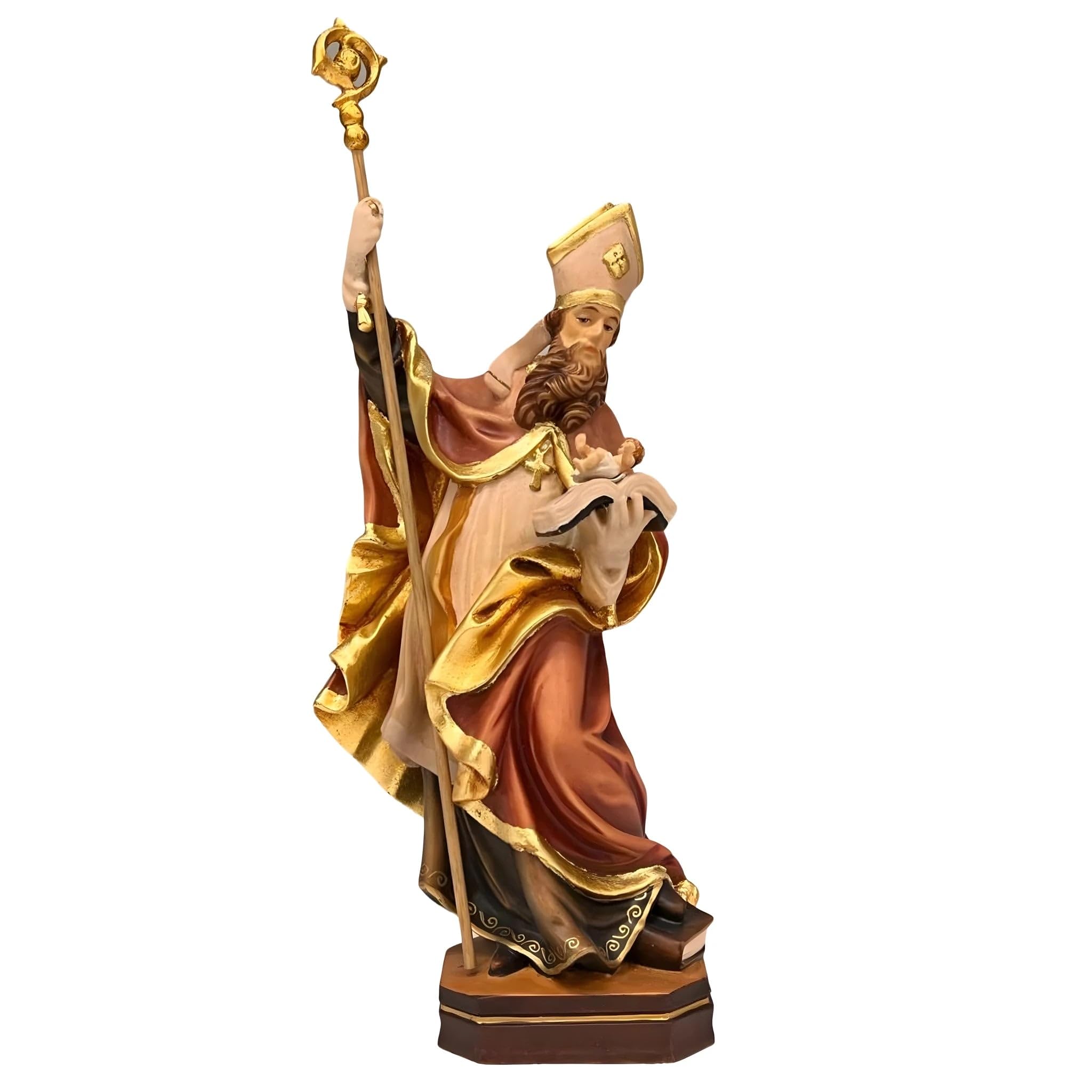 Infant Jesus with Saint Vilfrid by Dolfi