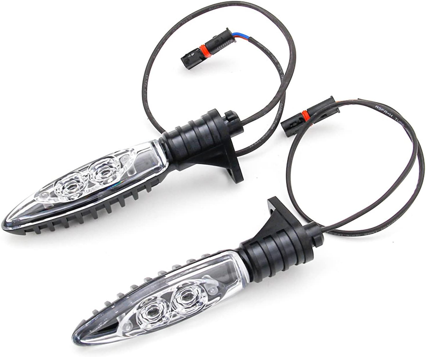 1 Pair Motorcycle Front LED Turn Signal Light For R1200GS R1200R S1000RR F800GS F800R K1300S G450X F800ST R nine T Blinker Indicator Light