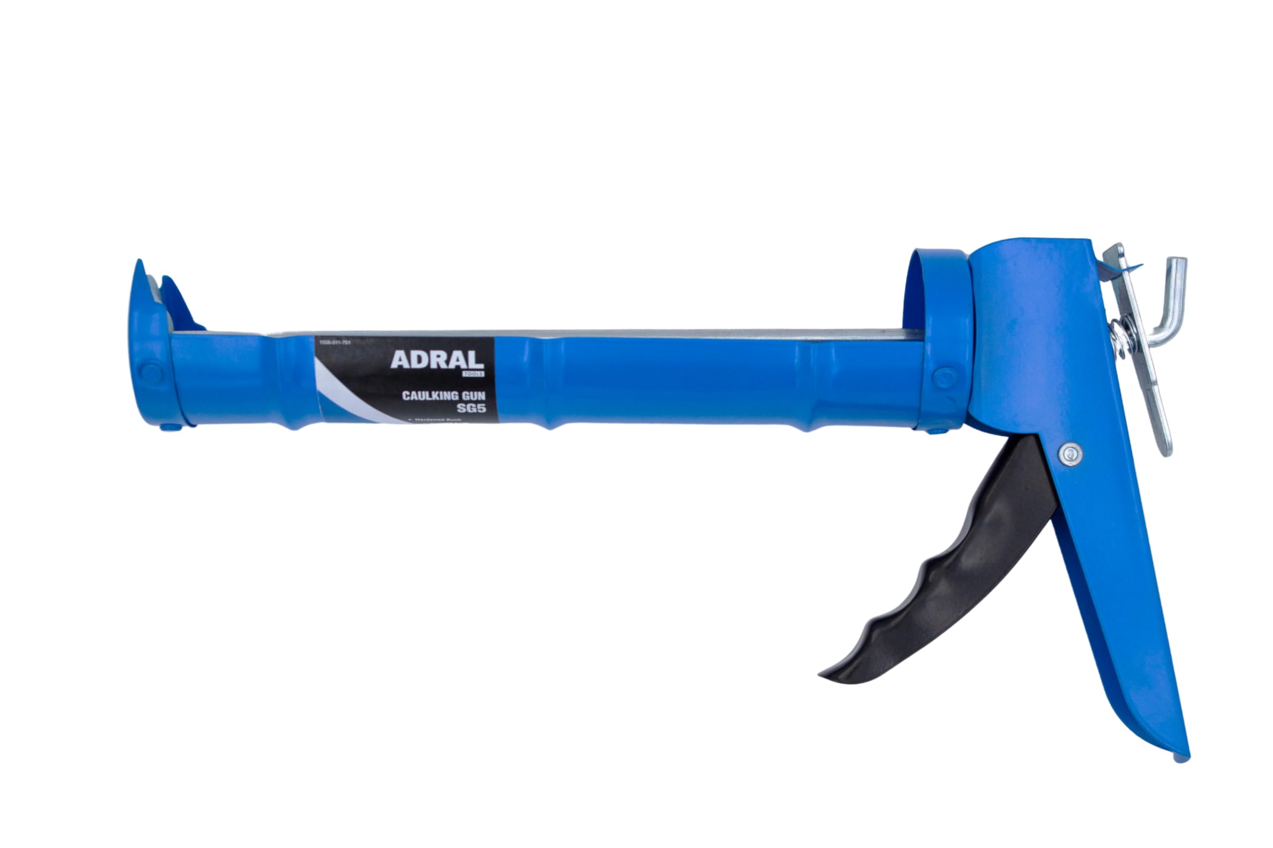 ADRAL Super Value 9-Inch Caulking Gun | 300g Lightweight | Sturdy Steel Body | Smooth Round Rod | 6:1 Thrust Ratio | For Acrylic, Latex & Silicone Sealants | Riveted End Caps | Hardened Plunger Bush-image-24
