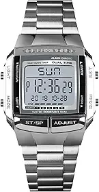 RORIOS Relógio masculino digital militar de LED, multifunções, luminoso, eletrônico, analógico, esportivo, masculino