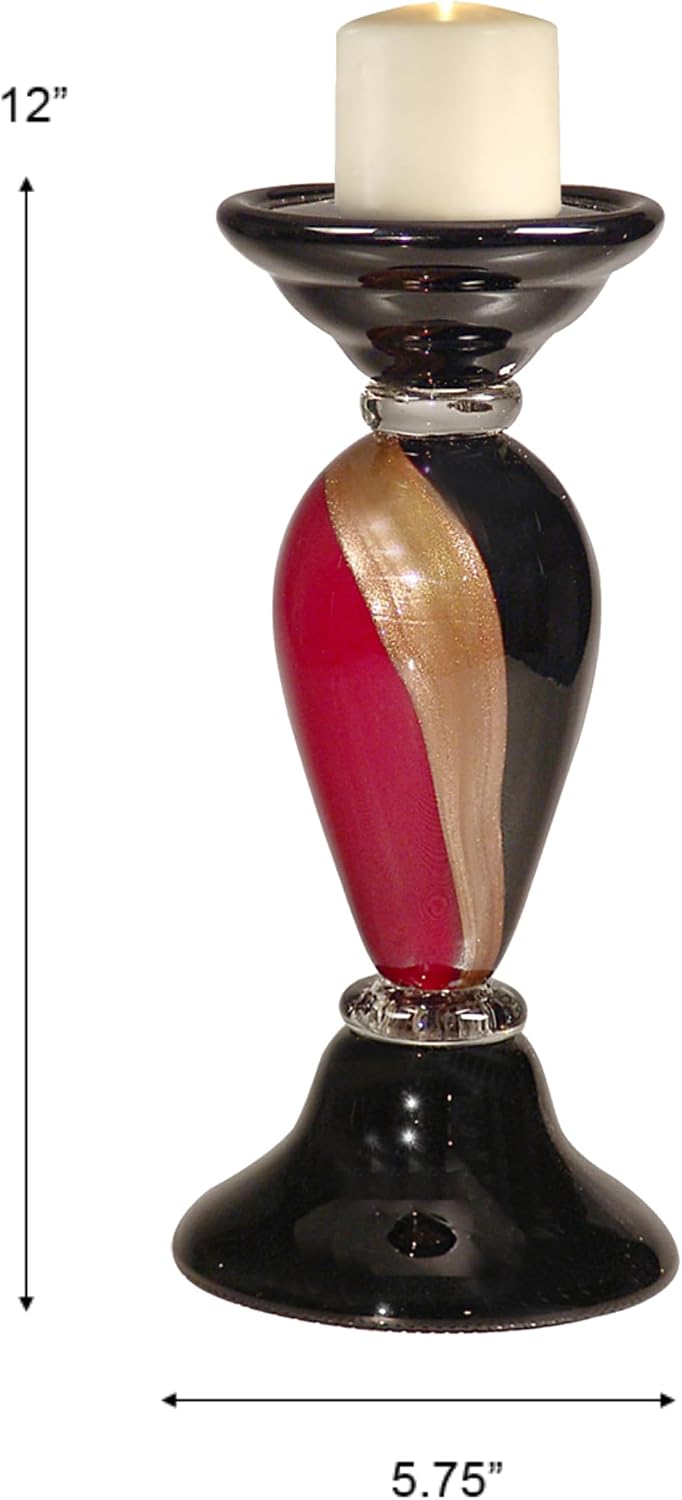 Dale Tiffany AG500294 Sophistication Decorative Candle Holder, 5-3/4-Inch by 12-Inch