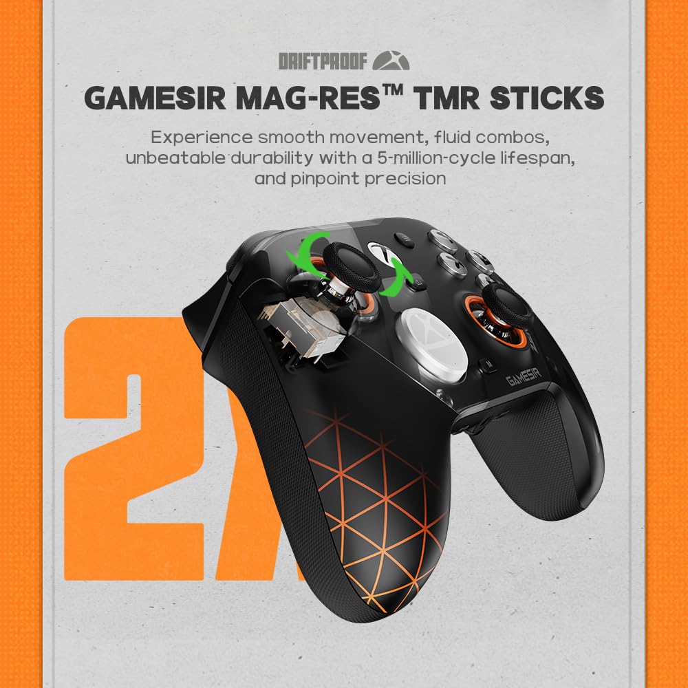 GameSir G7 Pro Controller di gioco wireless - Licenza ufficiale per Xbox Series X|S, Xbox One, PC e Android, joystick TMR, quattro pulsanti rimappabili - Edizione Zenless Zone Zero