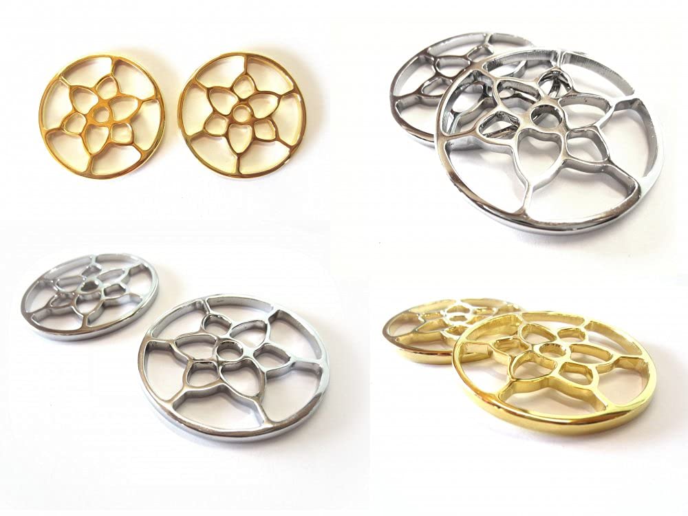 PS Blumenzaum - Jasmin Pony - Gebisslose Zäumung 2 Farben Gold oder Silber Farbe Gold
