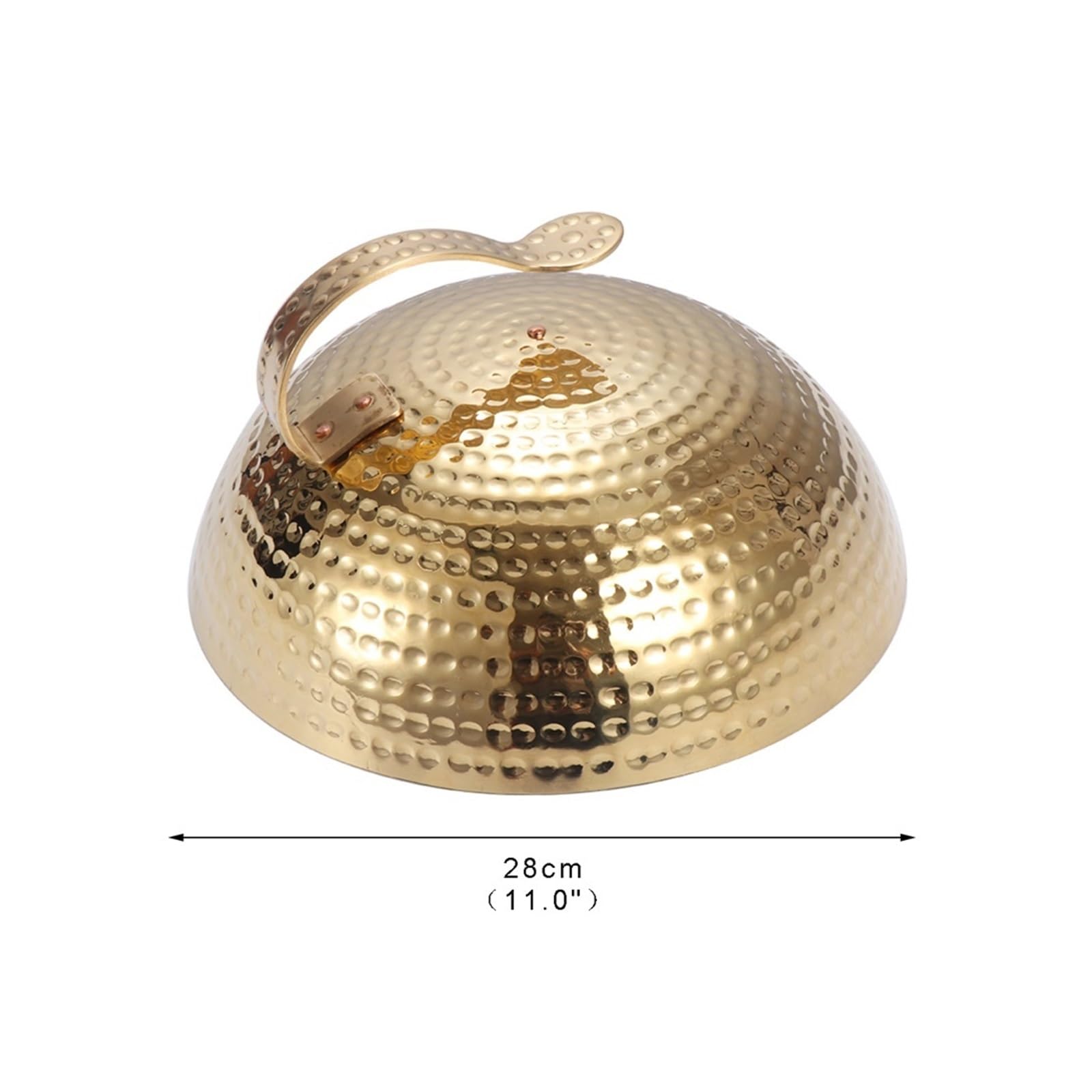 Tapas Universales Tapa de sartén independiente for cocinar, tapa de Teppanyaki, cubierta de cúpula for derretir queso, ideal for parrilla con parte superior plana y otras parrillas Tapa Universal par