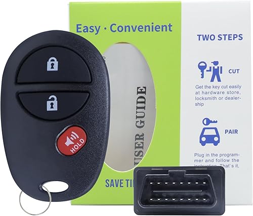 Miniatura 1 de Yuksood Programador de llaves OBD, control remoto de entrada sin llave compatible con Tacoma Tundra Sequoia Highlander Sienna CE, herramienta de