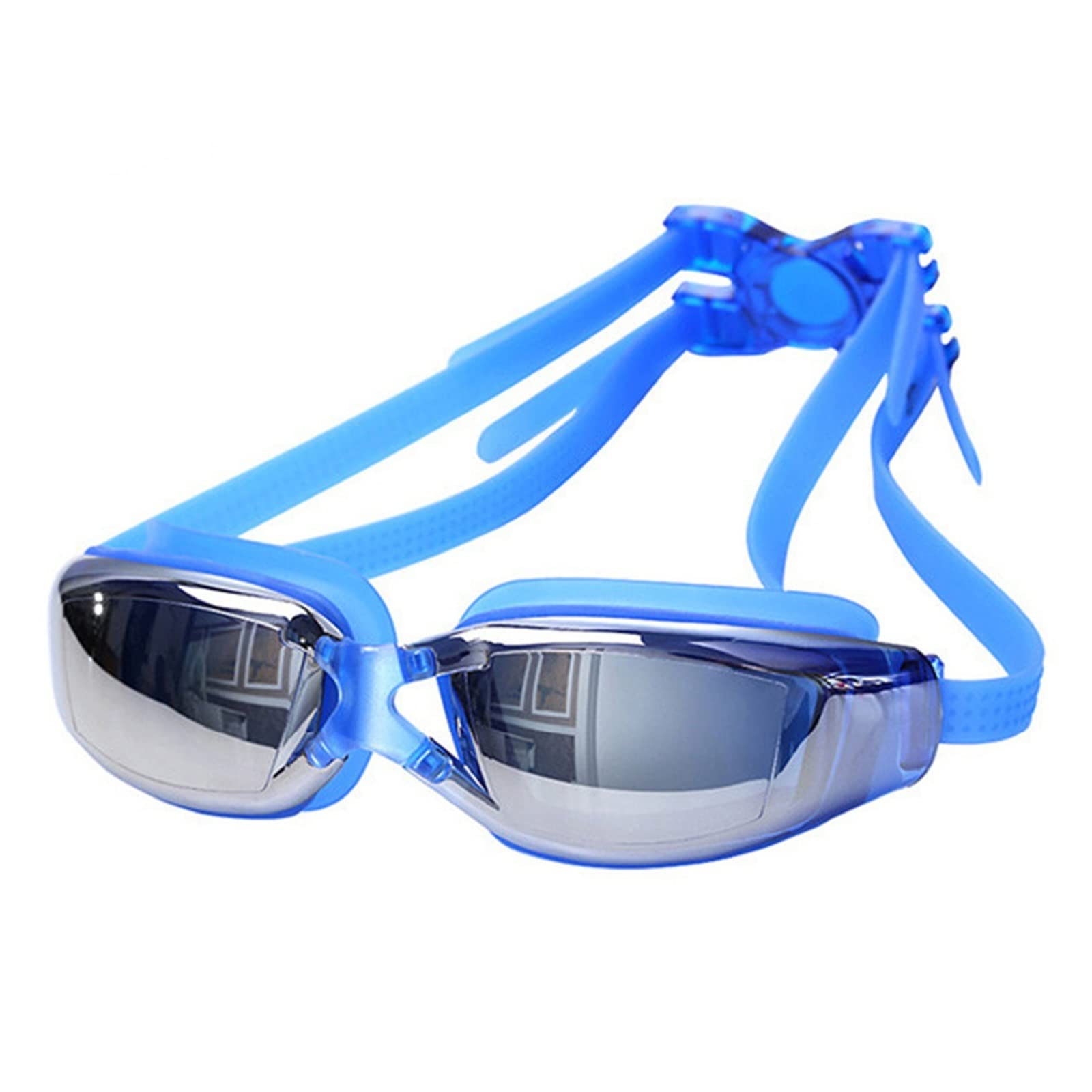 Lunettes de natation au design argento ergonomique pour le confort des adultes et femmes