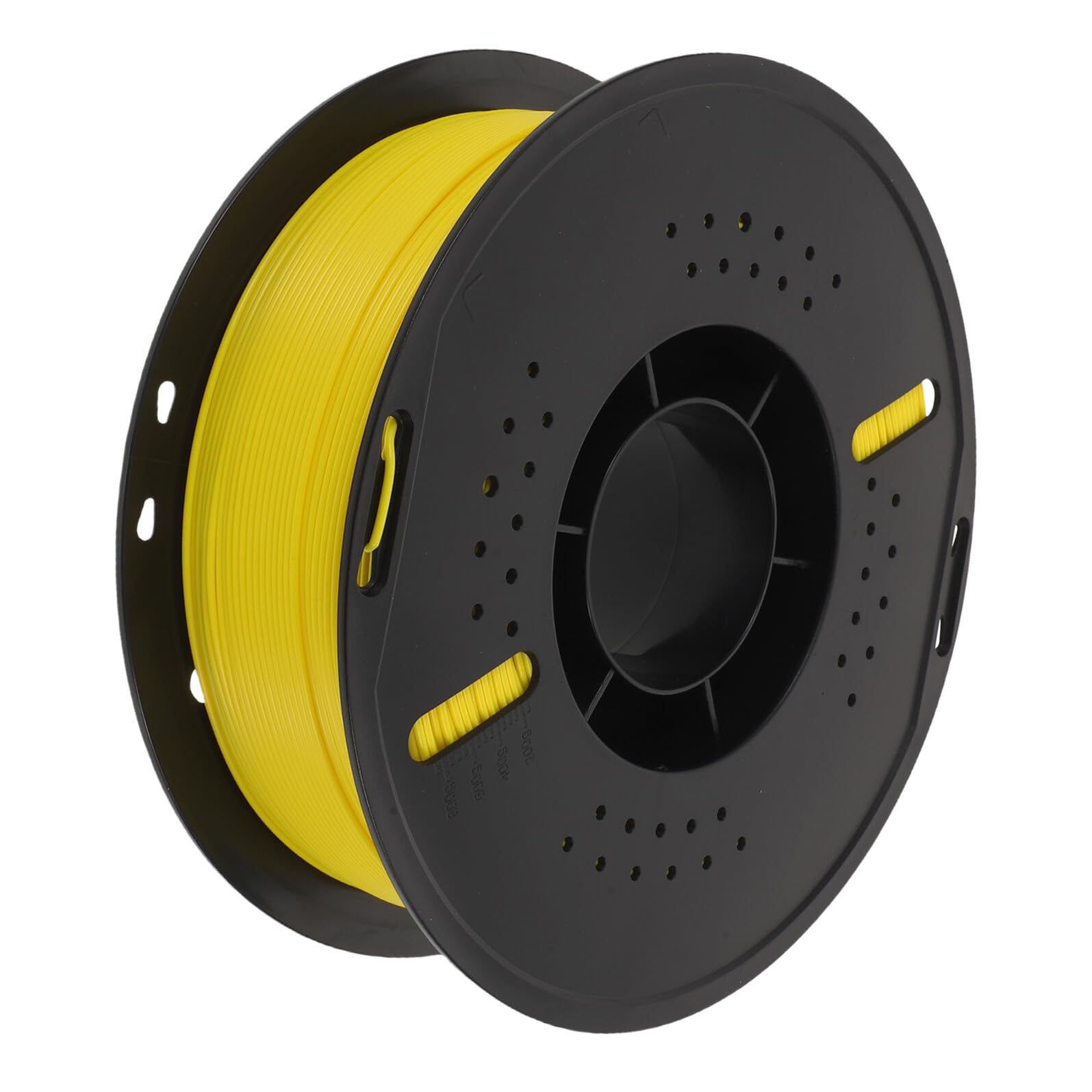 Lurrose Szpula Z Filamentem Do Drukowania Pla Materiał Do Drukarki 3D Filament Pla Modeli Materiał Drukarek 3D Akcesoria Szpuli Drukarki Filament Drukowania Żółty