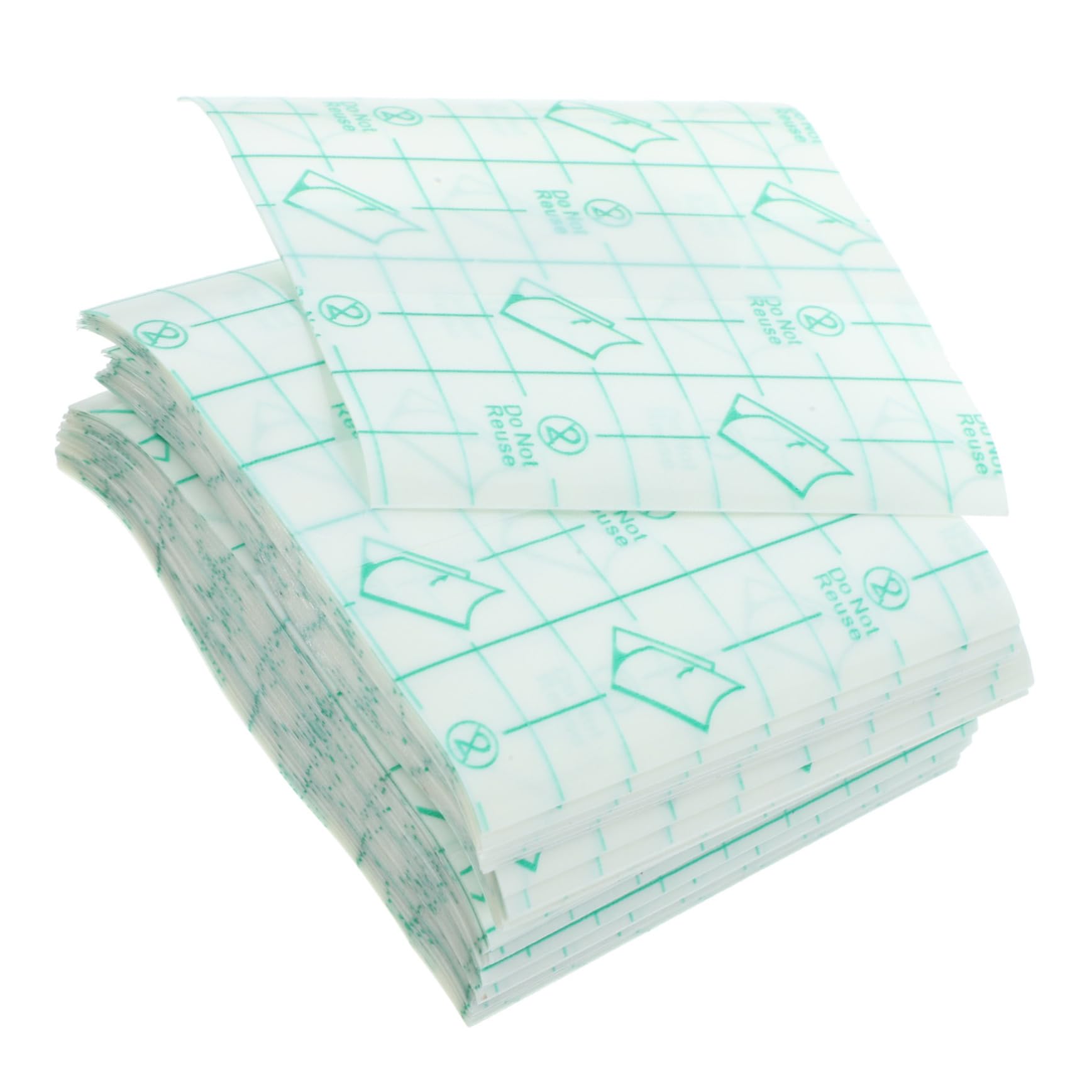 HONMEET Mixing Plate Makeup 100pcs Disposable Hand Makeup Pallets Random Style