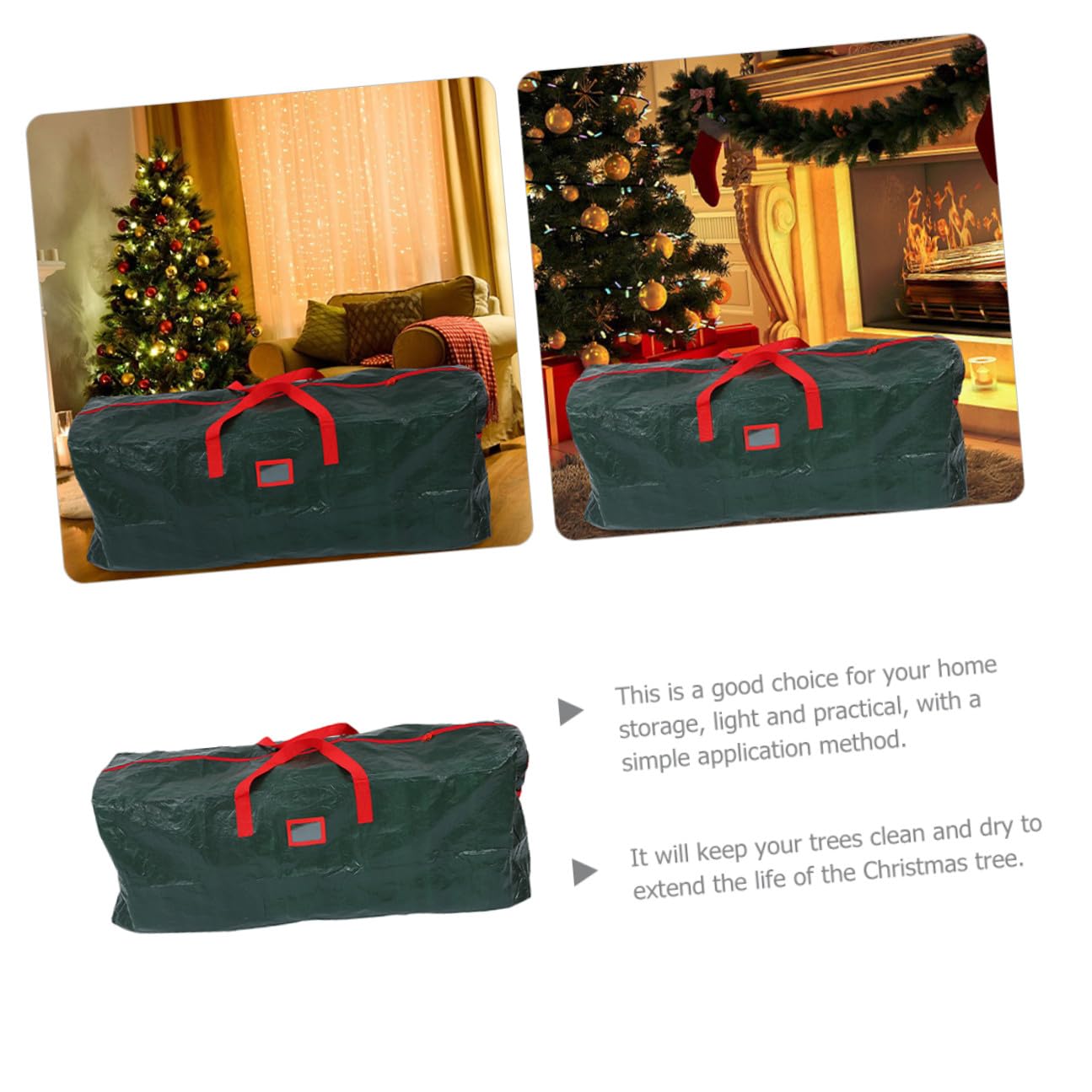Levemolo Bolsa Para Guardar Adornos Navideños Fundas Para El Árbol De Navidad Decoraciones Para El Hogar Bolsa De Almacenamiento Para Exteriores