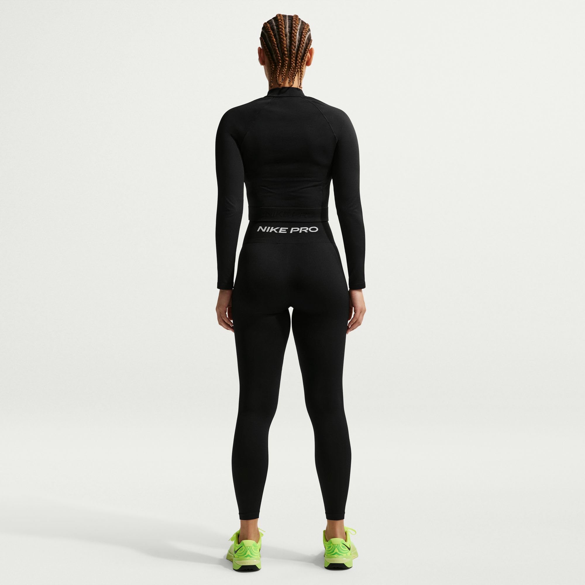 Nike Pro Seamless 7/8-Leggings mit hohem Bund für Damen, IR4200
