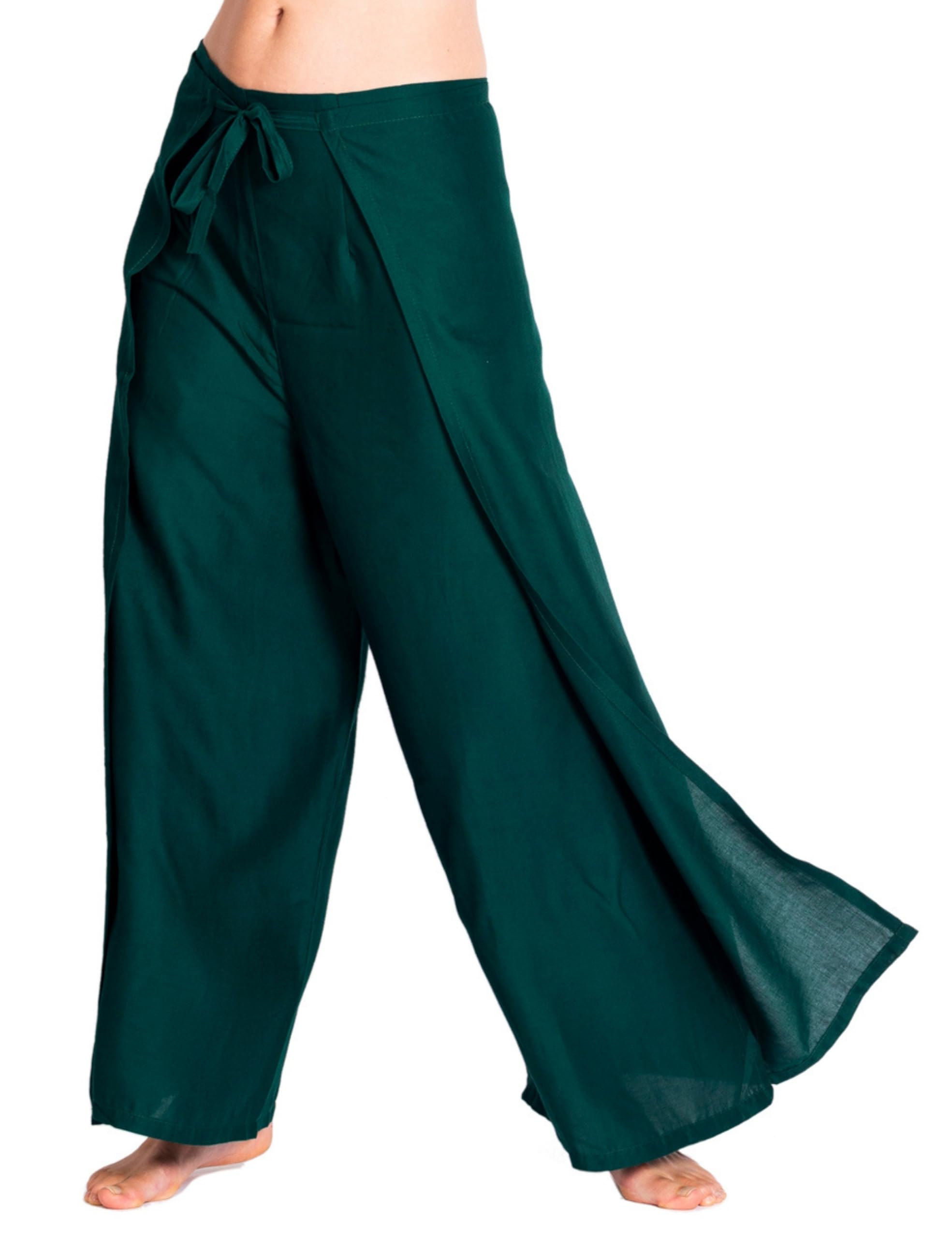 PANASIAM Sunshine Pants Plain, Dark Green, M