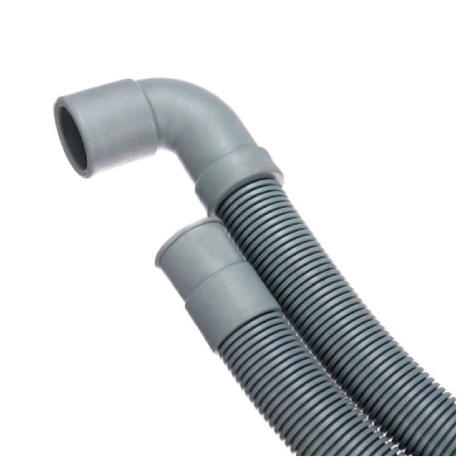 Ablaufschlauch for Waschmaschine Und Geschirrspüler, 1–2 M, Winkel 22–23 Mm, Auslass 20–21 Mm(2m)