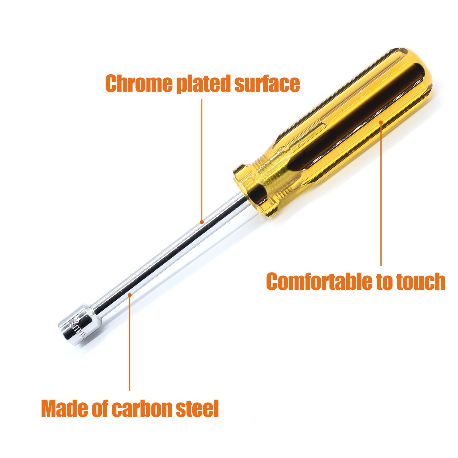 Auvotuis 7mm Socket Wrench Screwdriver Set - 2 Pcs -3