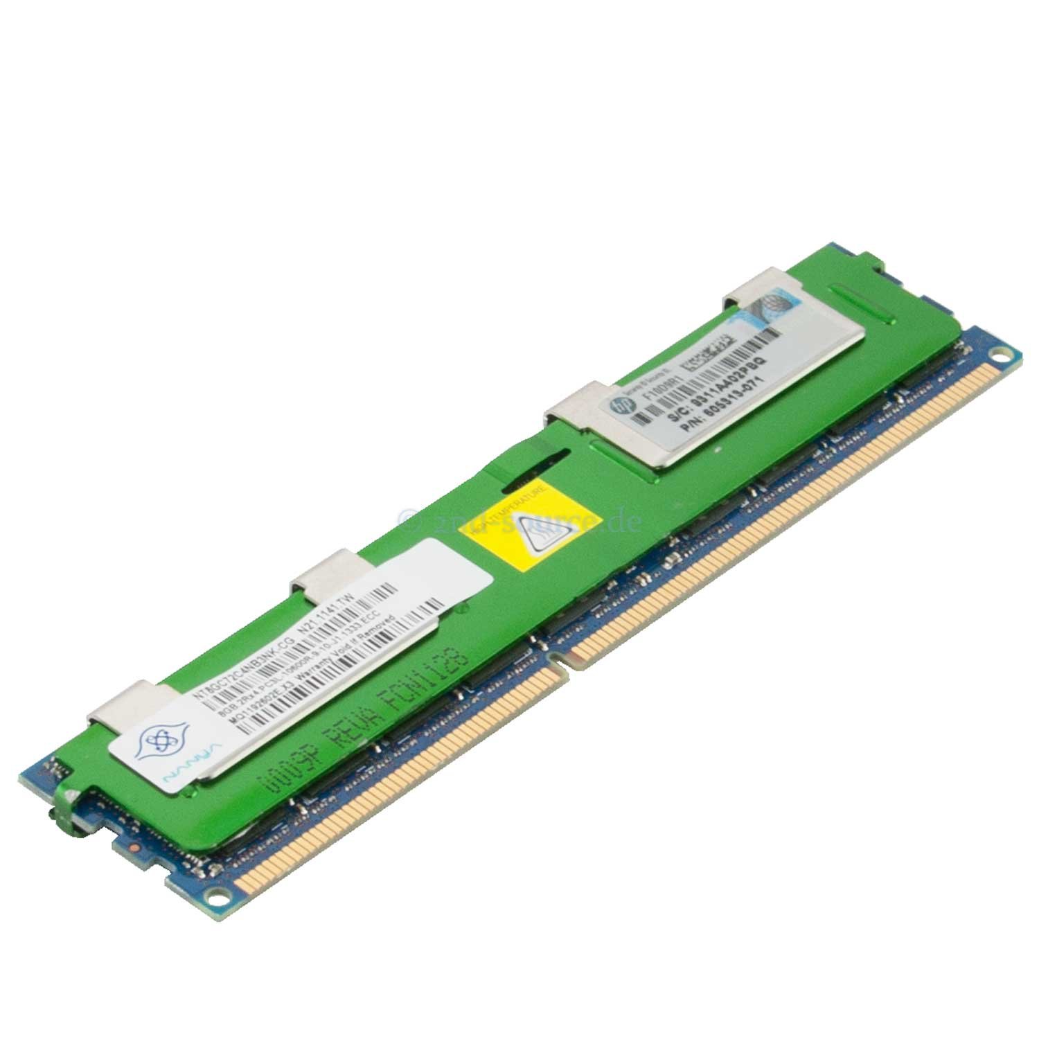 HP 8GB Di Memoria 604506-B21 LP SDRAM DIMM 606427-001 605313-071 - Foto 5