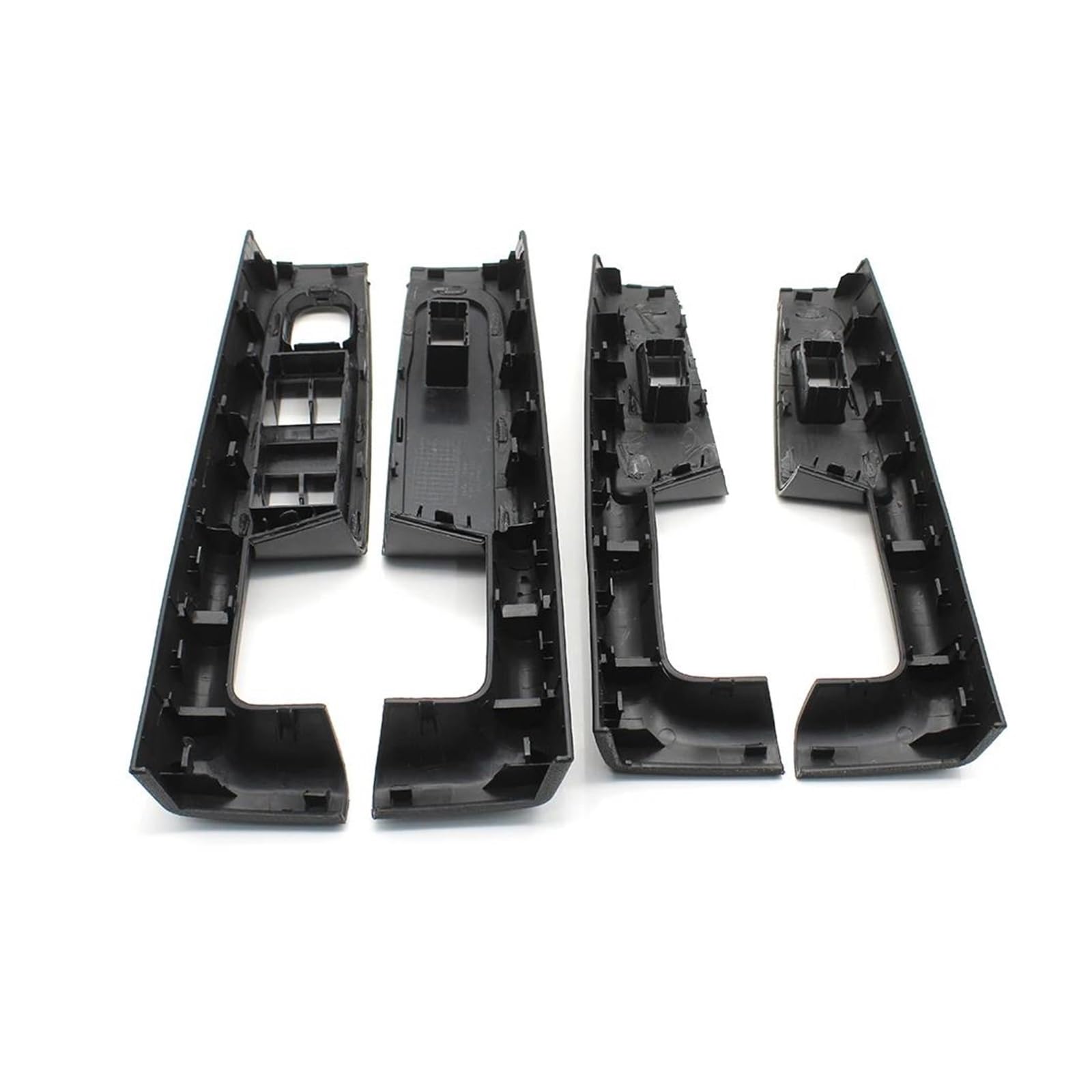 Türgriff Innen 2 STÜCKE/4 STÜCKE Auto Vorne Hinten Türgriff Armlehne Rahmen Switch Control Panel Trim Ersatz Für Skoda Für Superb 3TD867157 Auto Innentürgriff(F 2PCs-Black)