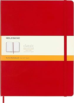 Amazon.com : Moleskine Classic Notebook, Hard Cover, XL (7.5