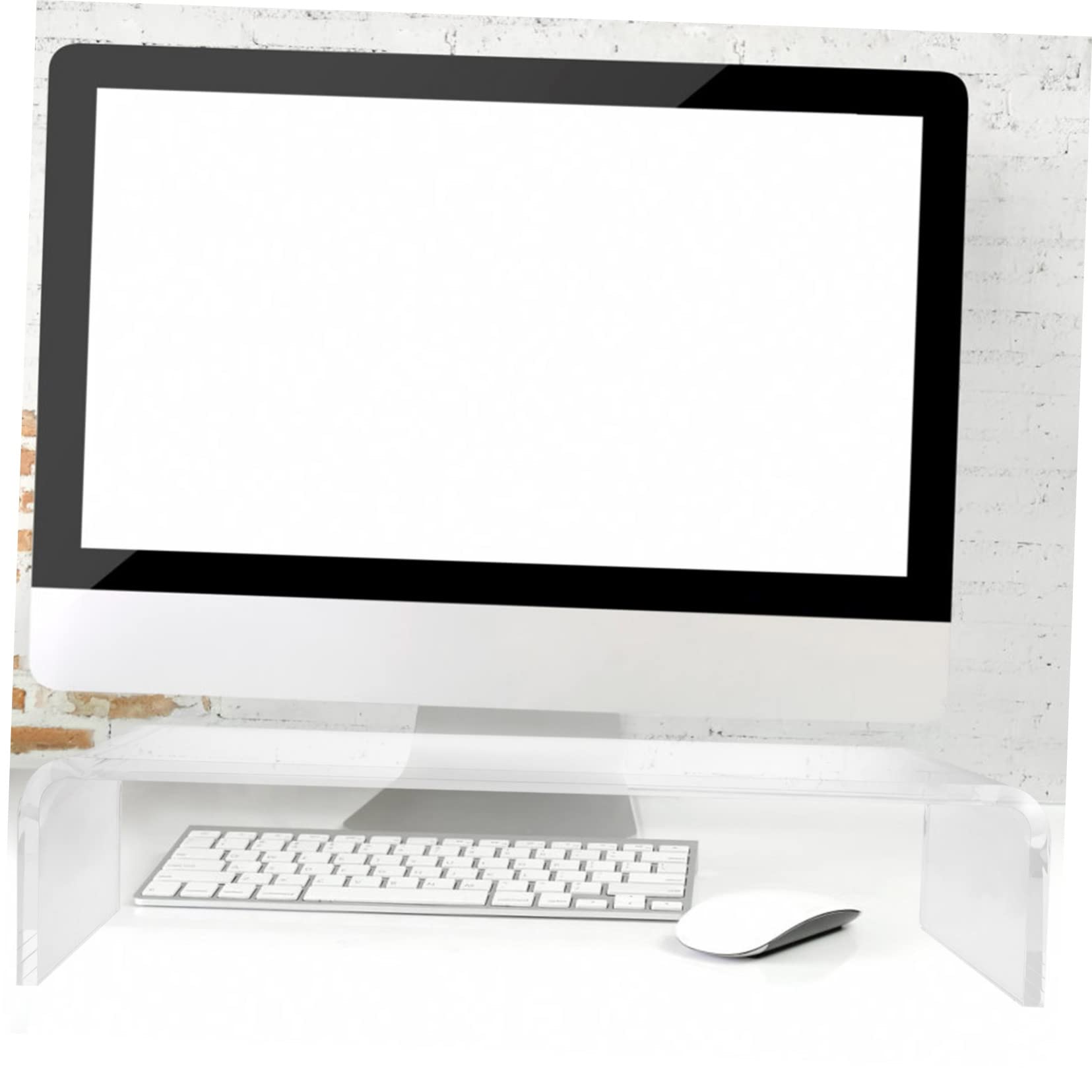 Protezione Tastiera in Acrilico Trasparente Copertura Lavabile | Struttura Removibile, Design Anti-gatto, Accessorio per Computer, Finitura Trasparente, Formato Compatto