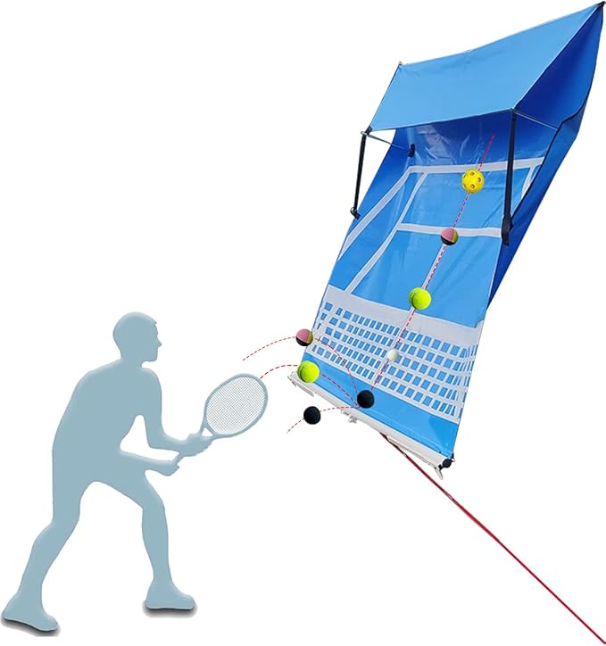 Tennis Rebounder Portable Tennis Wall Practice for Racquet Sports