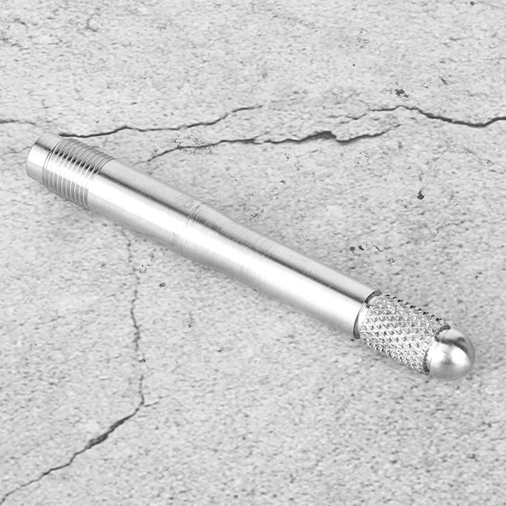 EBTOOLS Radaufhängungsstiftsatz, Reifenpositionierungsstift Radverschraubung Ausbau Ausrichtwerkzeug Mutter Schraubösen M14x1.25 Universal(Silber)
