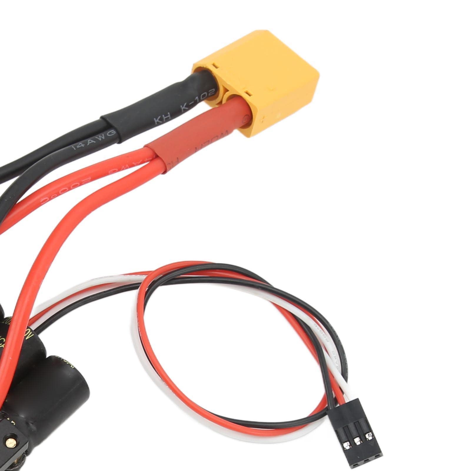 Elektryczny Regulator Prędkości, Sterownik Silnika Robota z Podwójnym Napędem 14 do 60 V, Tryb Sterowania Wielofunkcyjnego ESC z kontrolą Aktualnej Prędkości i Pozycji dla Robota na