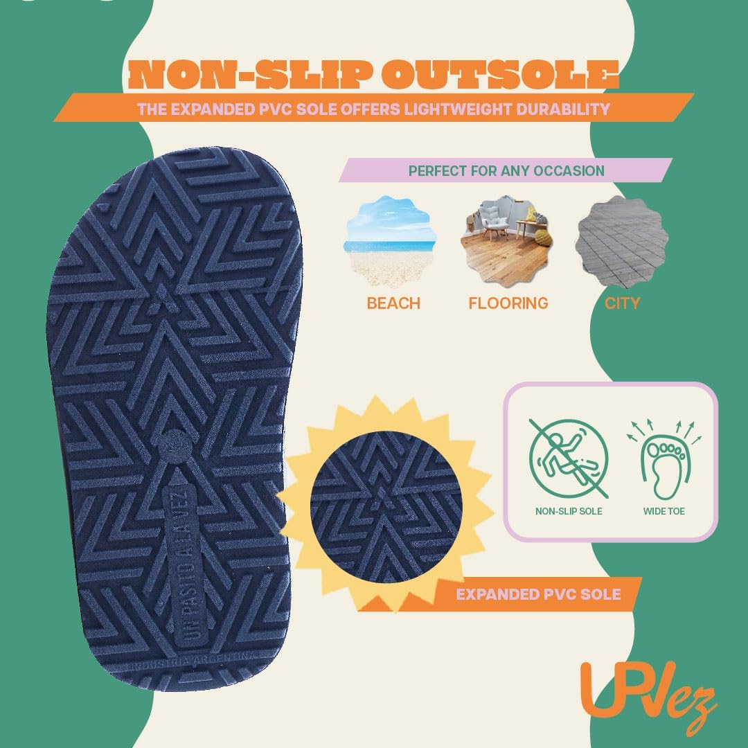 New Zule Kids Sandals – Lightweight, Non-Slip, and Comfortable Sandals with Hook-and-Loop Strap – Ideal for Toddlers and Little Kids - Image 8