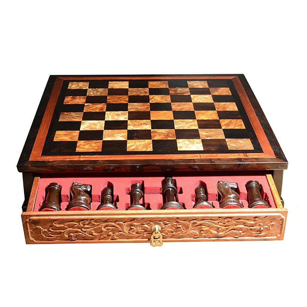 Amazon.com: XXZY Chess Set Mahogany Boutique Chess Can Accommodate