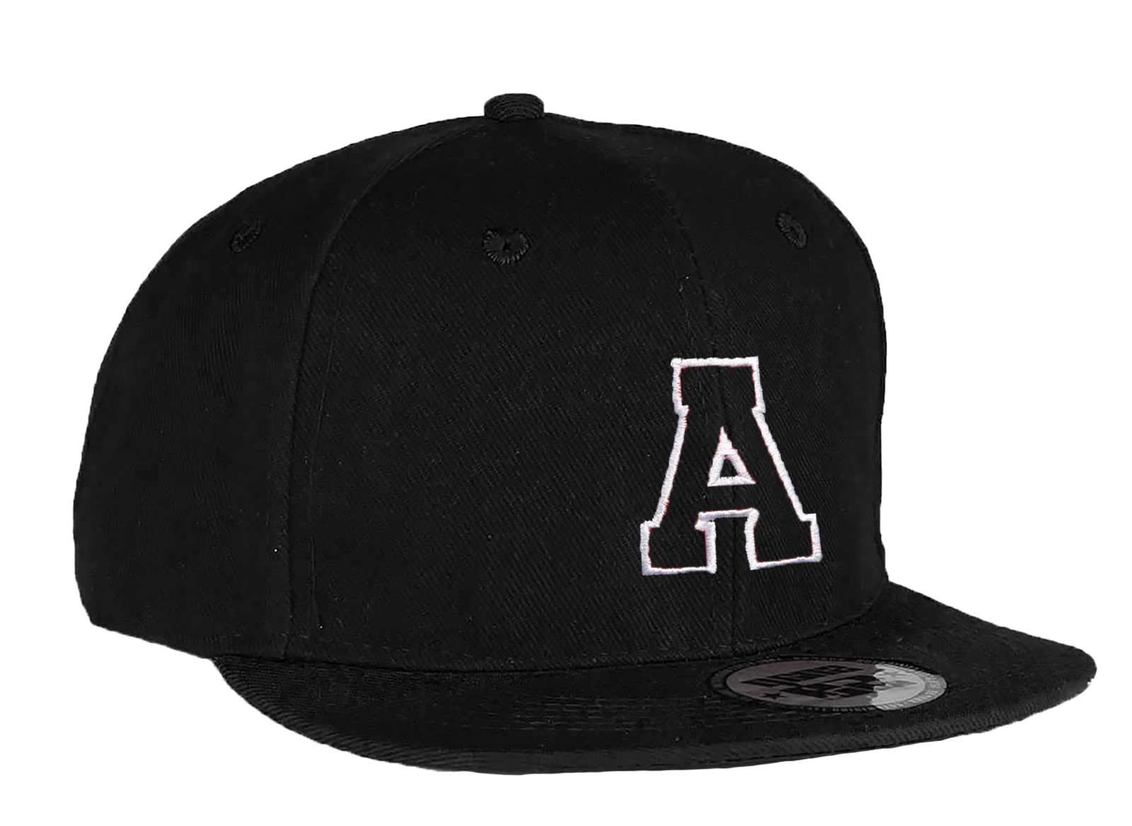 Cappellino Baseball Stile Americano Con Lettera Iniziale A-Z: Regolabile Per Bambini (4-14 Anni), Ragazzi E Adulti Uomo E Donna