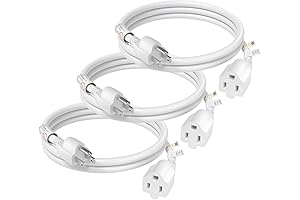 FIRMERST 3 ft Extension Cords, the Powerhouse for Your Devices