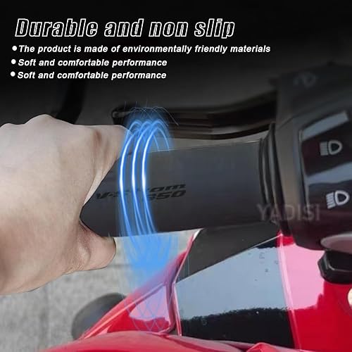 Miniatura 3 de Empuñadura de motocicleta para V-Strom 650 1000 250 V-Strom DL250 DL1000 DL650 cubierta de agarre de motocicleta empuñaduras antivibración