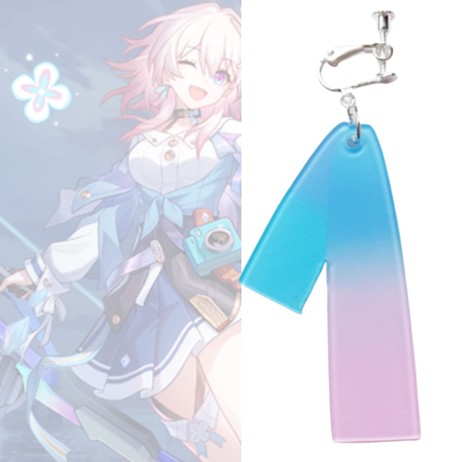 Amazon.co.jp: 三月なのか コスプレ イヤリング 崩壊 スターレイル  