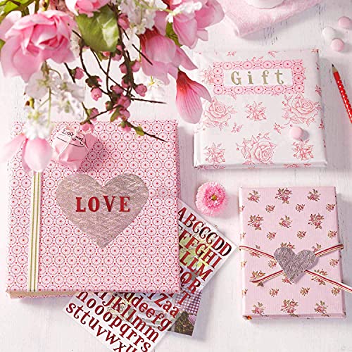 20 Sheets Scrapbook Letter Stickers, Colorful Self Adhesive Alphabet Number Letters For Gift Card, School Projects #TOP5